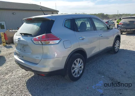 2015 Nissan Rogue S из США, поврежденный, VIN KNMAT2MV7FP563799